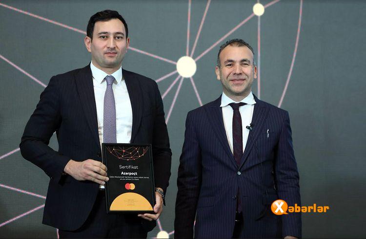 Azərpoçt mükafatlandırılıb
