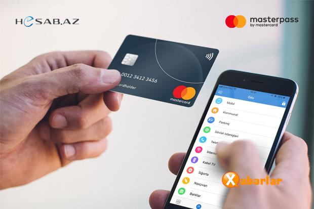 Masterpass Hesab.az mobil tətbiqində