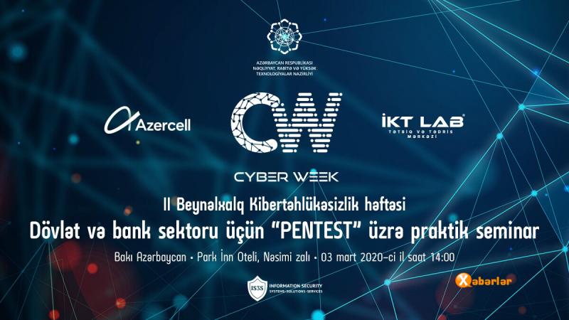 Kibertəhlükəsizlik mütəxəssisləri üçün beynəlxalq təlimlərə qeydiyyat başlayıb
