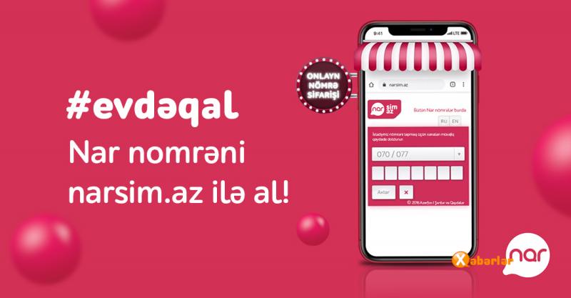 Evdən çıxmadan yeni Nar abunəçisi ol