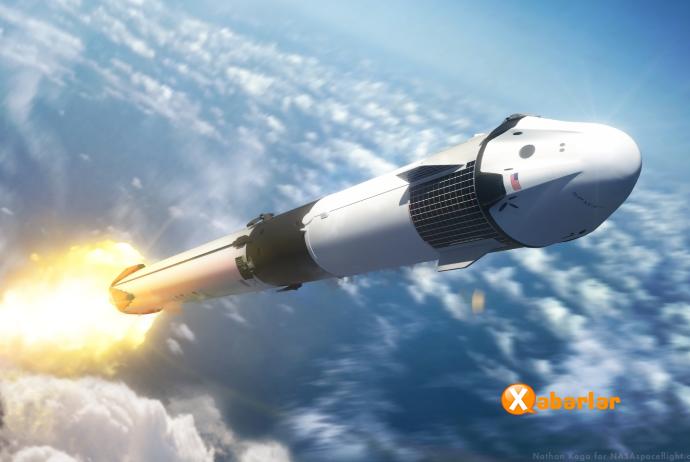 İlon Maskın pilotlu raketi kosmosa yola salınıb