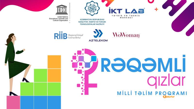 “Rəqəmli Qızlar – Milli Təlim Proqramı”na  qeydiyyat başlayıb