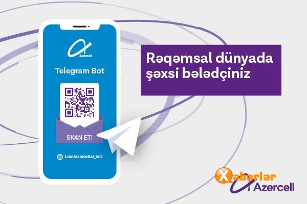 Azercell “Telegram Bot” xidmətini təqdim edir
