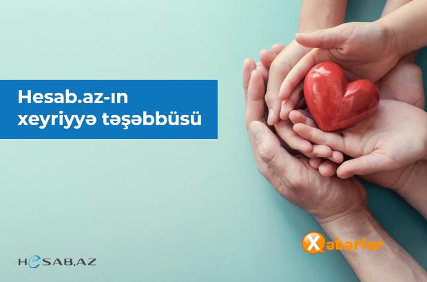 Hesab.az növbəti dəfə xeyriyyə təşəbbüsü edib