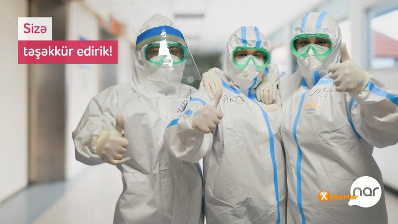 “Nar” koronavirusla mübarizə aparan həkimlərə rabitə dəstəyini  davam etdirir
