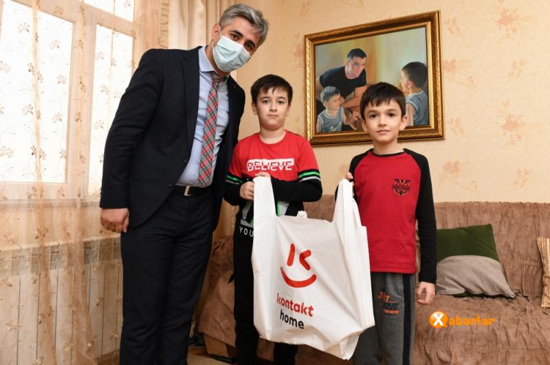 NRYTN şəhid övladlarını sevindirib