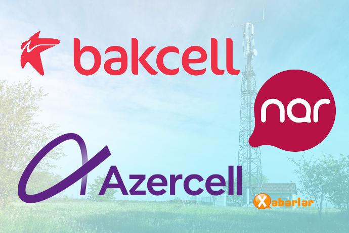 "Azercell", "Bakcell" və "Nar"ın -ümumi gəliri açıqlandı