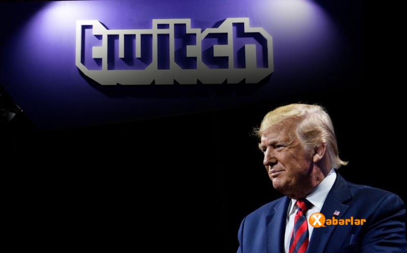 “Twitch” də Trampın hesabını bloklayıb