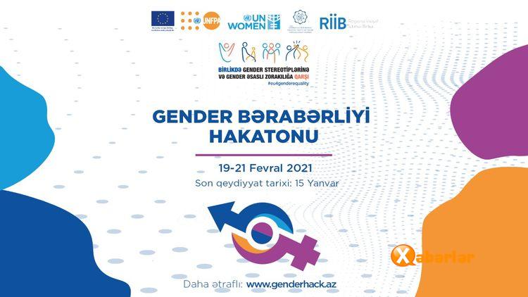 Gender bərabərliyi hakatonu keçiriləcək