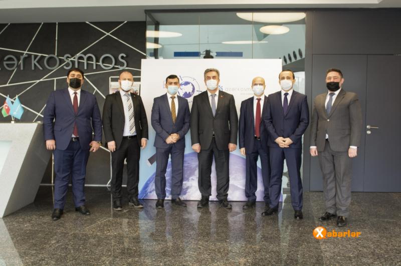 Türkiyənin Kosmik Agentliyinin rəhbəri “Azərkosmos”da olub