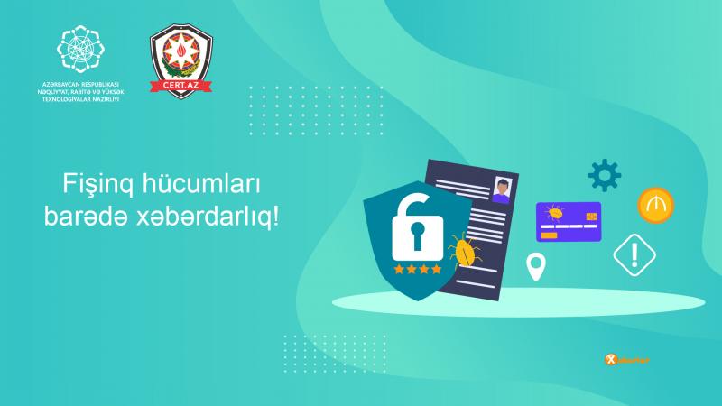 Elektron Təhlükəsizlik Xidməti növbəti dəfə “fişinq” hücumları barədə xəbərdarlıq edib
