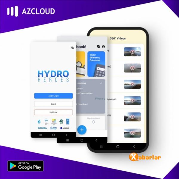 “AzInTelecom”un dəstəyi ilə yaradılan “Hydro Heroes” tətbiqi istifadəyə verilib