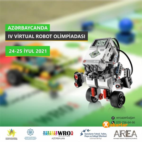 “2021 Dünya Robot Olimpiadası”na seçmə mərhələsi üçün son qeydiyyat tarixi müəyyənləşib