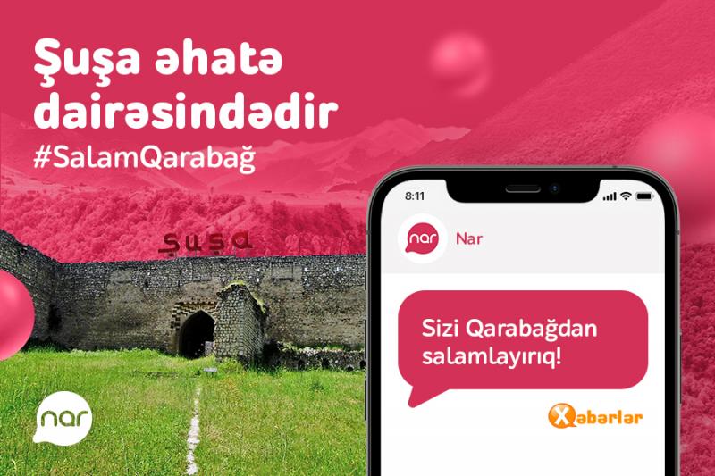 “Nar” işğaldan azad edilmiş ərazilərdə şəbəkəsini genişləndirməyə davam edir