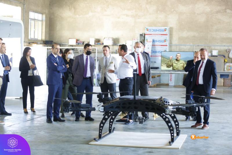 İnnovasiyalar Agentliyində Türkiyə Sənaye və Texnologiyalar nazirliyinin nümayəndə heyəti ilə görüş keçirilib