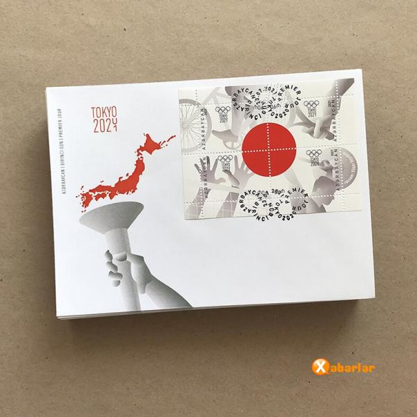 "Tokio Yay Olimpiya Oyunları – 2020" mövzusunda poçt markaları buraxılıb