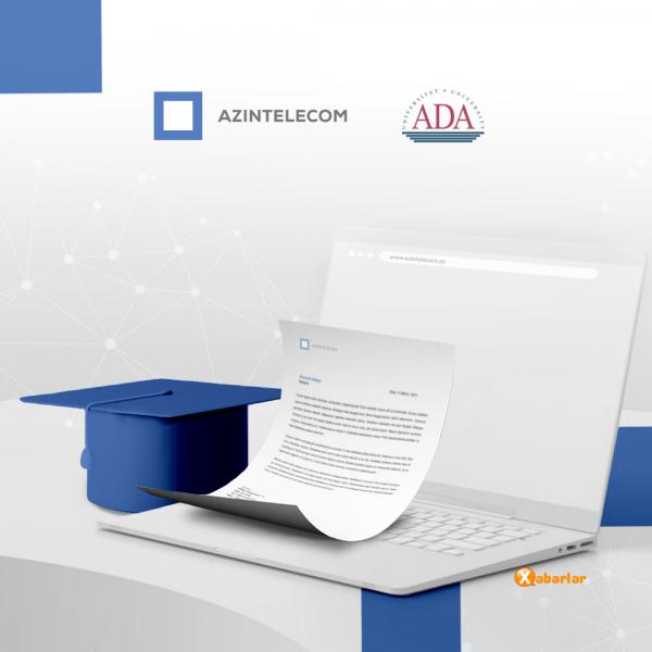 “AzInTelecom” ADA Universiteti ilə təcrübə proqramını davam  etdirir