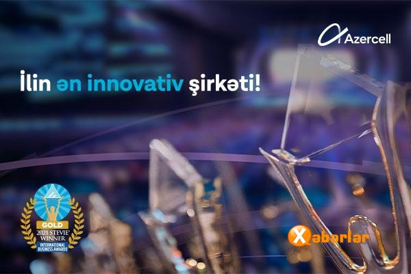 “Azercell Telecom” STEVİE Beynəlxalq Biznes Mükafatlarının qızıl laureatı olub