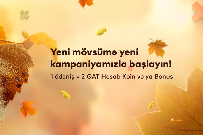 Hesab.az yeni mövsümdə istifadəçilərini 2-QAT qazandıracaq