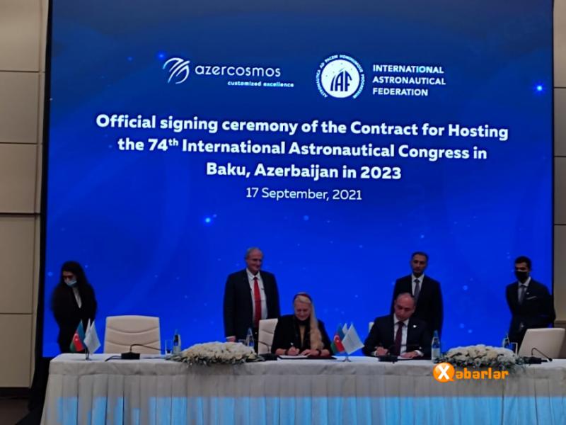 Bakı 2023-cü ildə Beynəlxalq Astronavtika Konqresinə ev sahibliyi edəcək