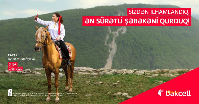 Qarabağda çəkilən kadrlar “Bakcell”in yeni reklamına aiddir