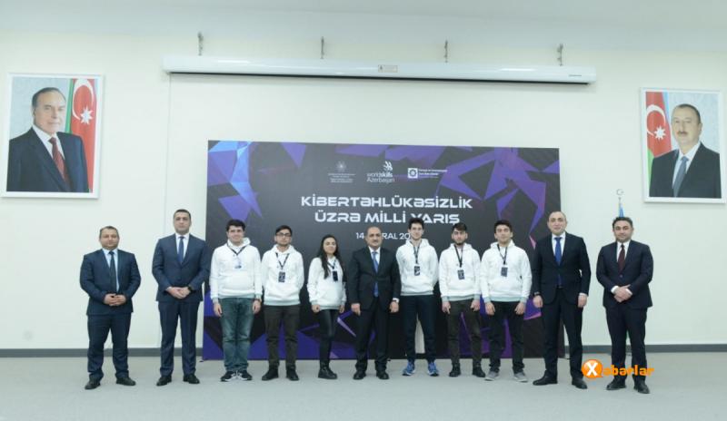 Kibertəhlükəsizlik üzrə Milli Yarışın qalibləri mükafatlandırılıb