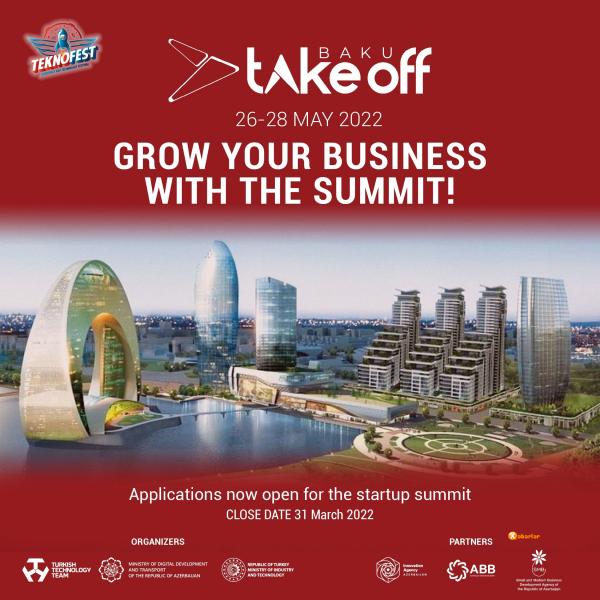“Take Off Baku” beynəlxalq startap  sammiti keçiriləcək