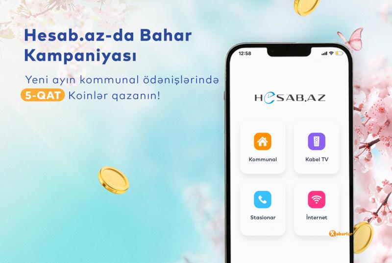 Hesab.az-da 5-QAT Bahar hədiyyəsi