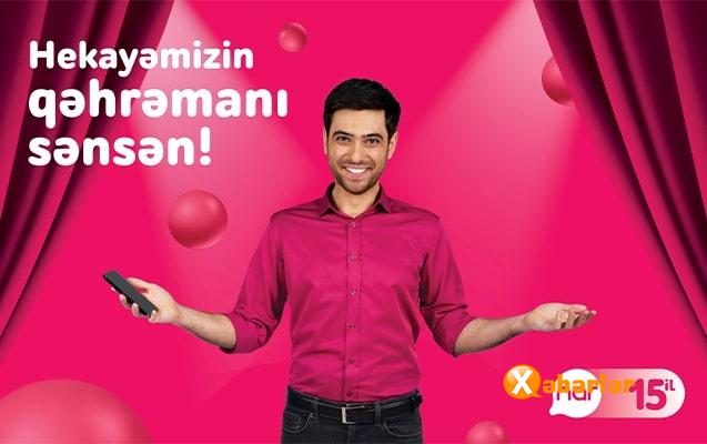 “Nar" 15 illik yubileyini abunəçiləri ilə birgə qeyd edir