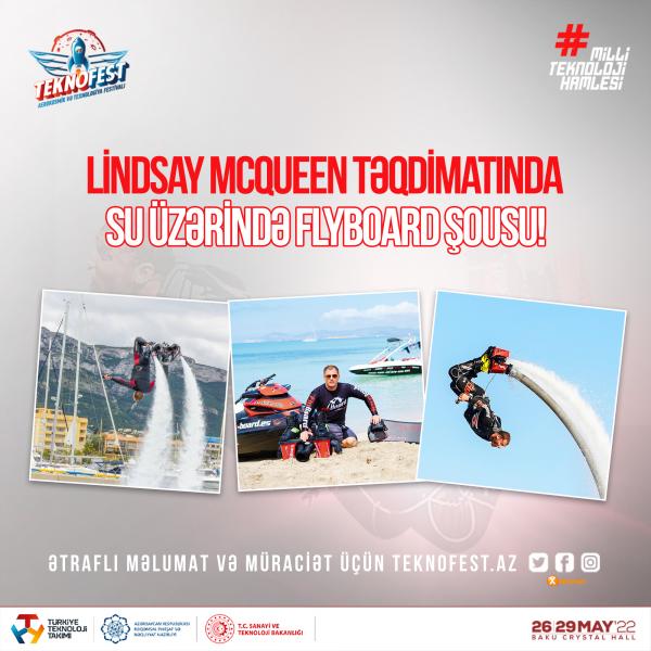 “TEKNOFEST Azərbaycan” çərçivəsində Flyboard əyləncə proqramı təşkil olunacaq