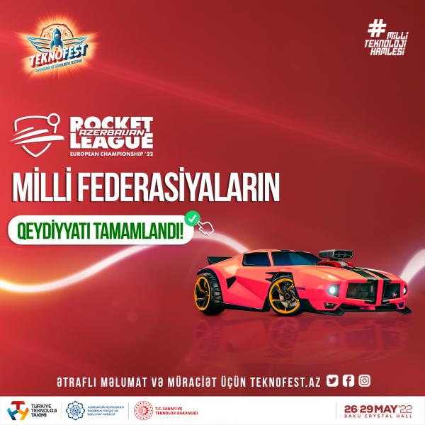 “Rocket League” üzrə Avropa çempionatına qeydiyyat başa çatıb