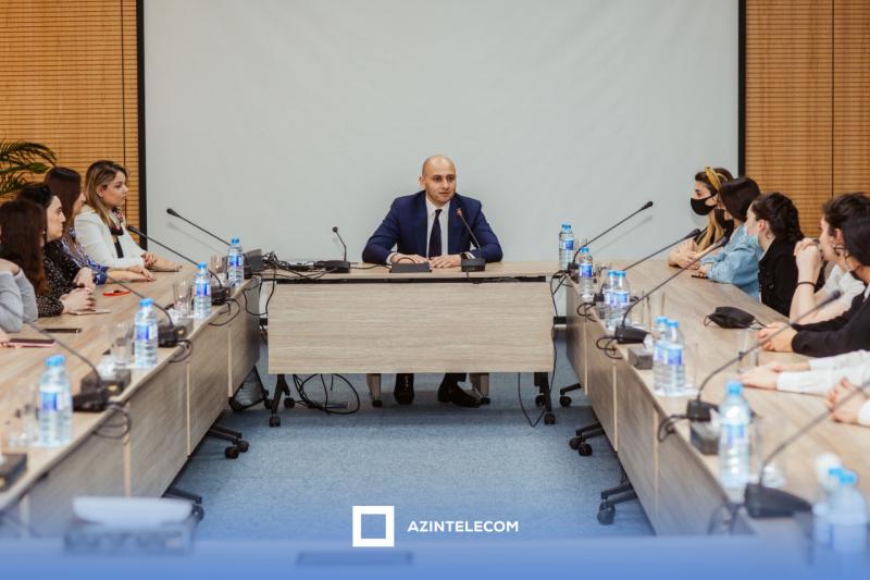 “AzInTelecom”da infotur təşkil olunub