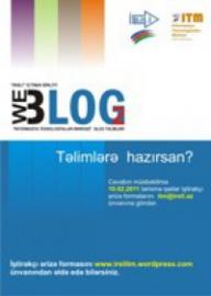 “İRƏLİ” İctimai Birliyi “WeBlog– 2” adlı blogging təlimlərinə start verir