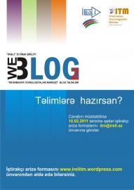 “WeBlog” layihəsinin yekun təlimləri keçirildi
