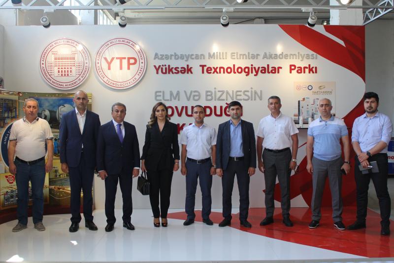 Elmin İnkişafı Fondunun icraçı direktoru AMEA Yüksək Texnologiyalar Parkında olub