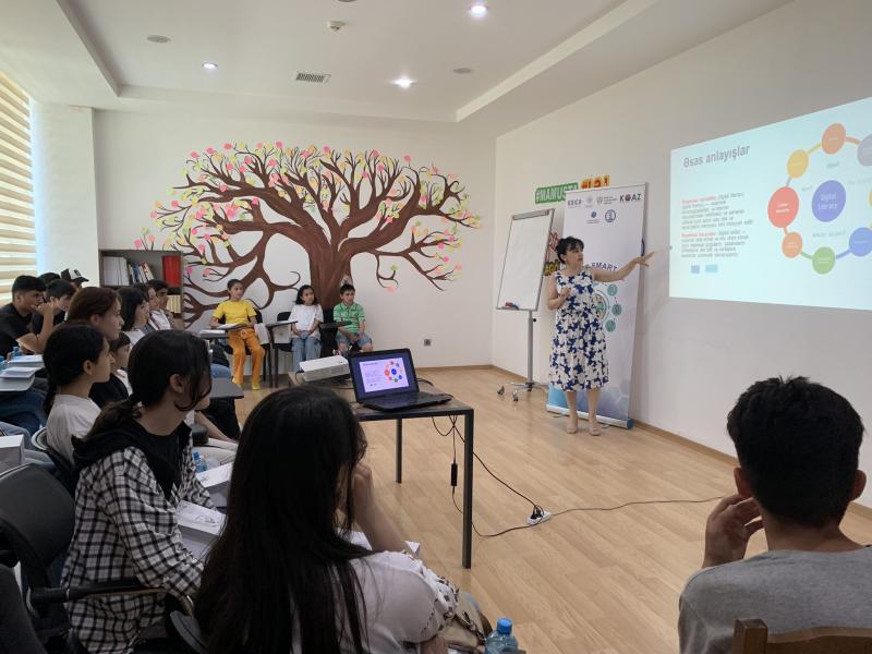 “Kiber Smart Ol” layihəsi çərçivəsində təlimlərə start verildi