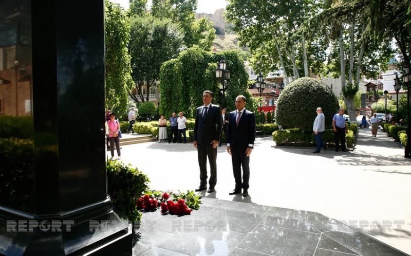 Rəşad Nəbiyev Gürcüstanda səfərdədir