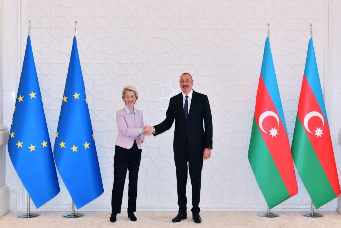 Avropa İttifaqı ilə Azərbaycan arasında enerji təhlükəsizliyi ilə bağlı sənəd  imzalanıb