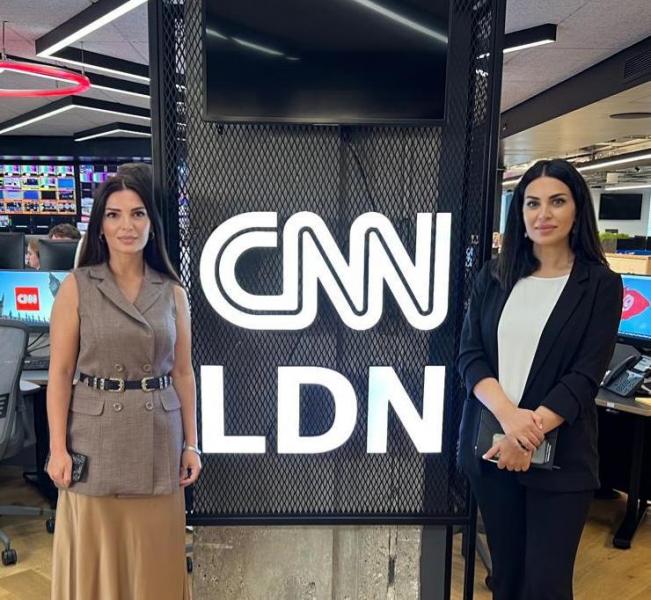 Mədəniyyət Nazirliyinin Media və kommunikasiya şöbəsi Londonda "CNN" telekanalının qonağı olub