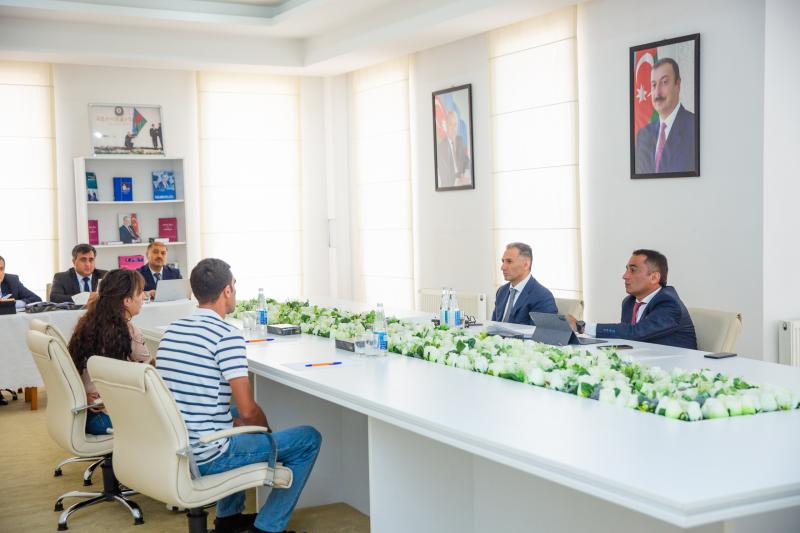 Nazir Rəşad Nəbiyev Quba şəhərində vətəndaşları qəbul edib   