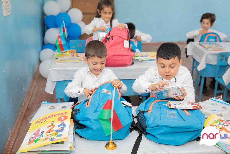 “Nar” Ağdam və Füzuli məktəblərinə səfər edib 