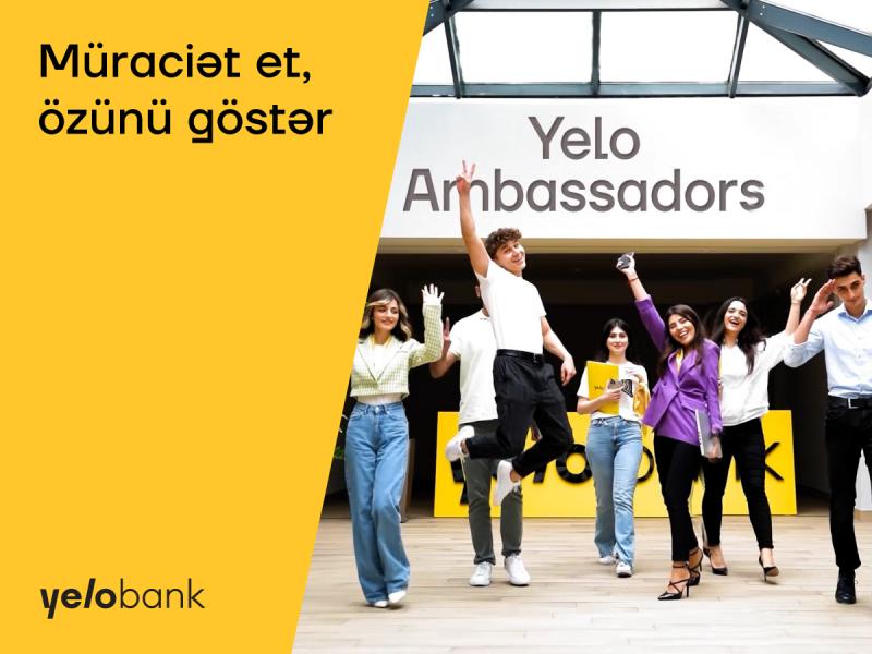 Gənclər üçün Yelo Ambassadors layihəsi 