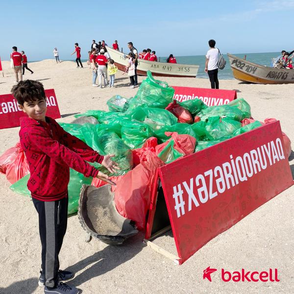 "Bakcell"in dəstəyilə növbəti "Xəzəri qoruyaq!" kampaniyası 
