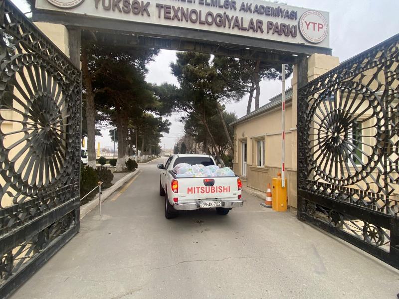  Yüksək Texnologiyalar Parkı Türkiyə üçün yardım kampaniyasına qoşulub