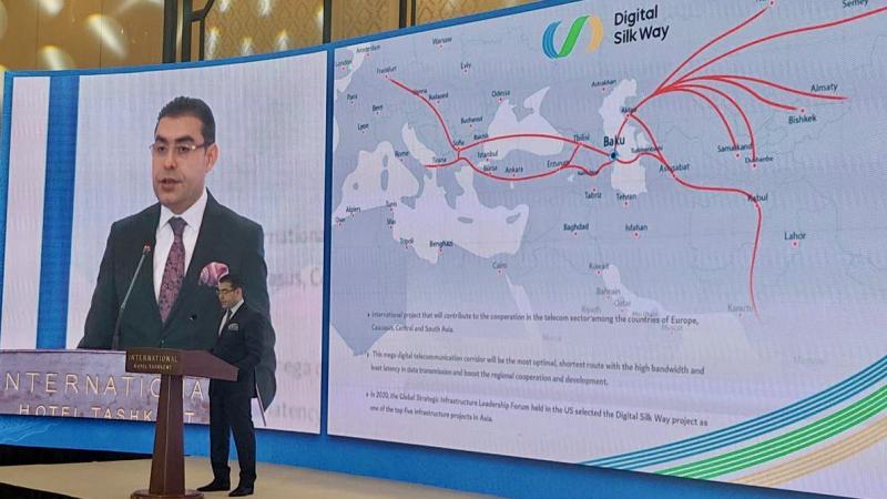 “Rəqəmsal İpək Yolu” layihəsi birinci Özbəkistan-Azərbaycan regionlararası forumunda təqdim olunub