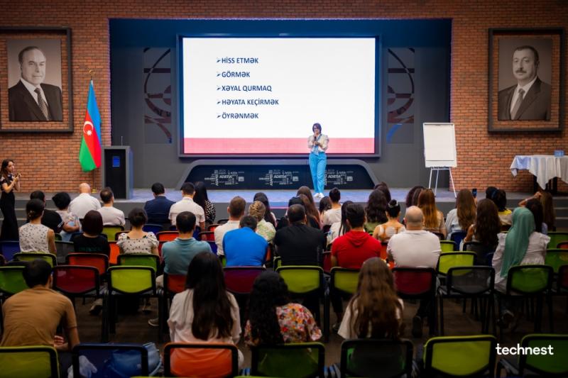 “Technest” proqramı çərçivəsində 137 tələbə üçün yumşaq bacarıqlara aid konfrans keçirilib