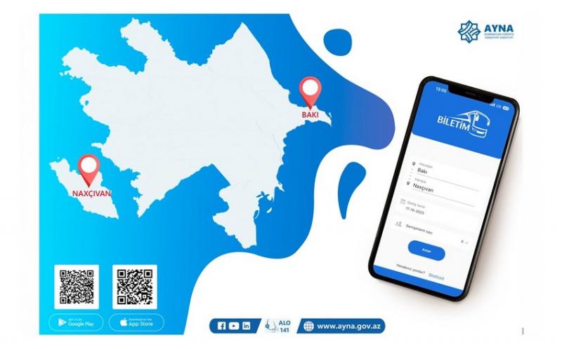 “Biletim.az” portalından Naxçıvana onlayn bilet almaq mümkün olub