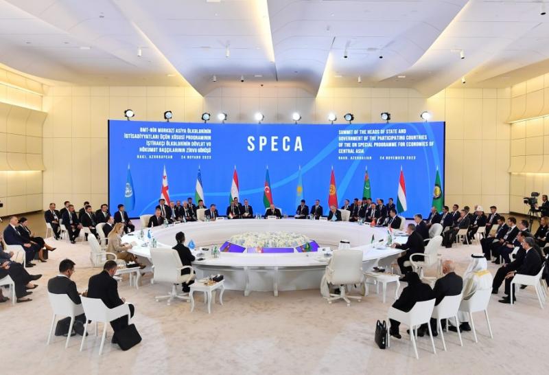 SPECA-nın Zirvə görüşünün Bakı Bəyannaməsi qəbul edildi