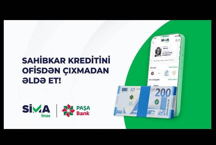 “SİMA İmza” ilə banka getmədən kredit əldə etmək mümkündür