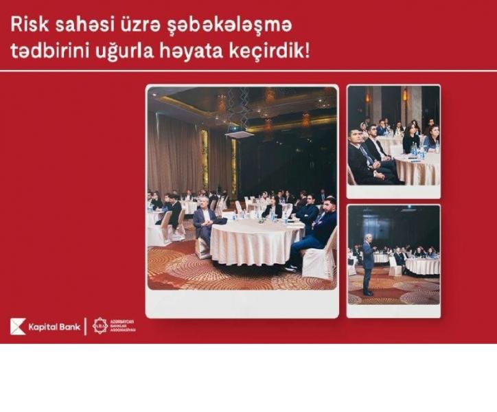 “Risk sahəsi üzrə şəbəkələşmə” tədbiri həyata keçirildi